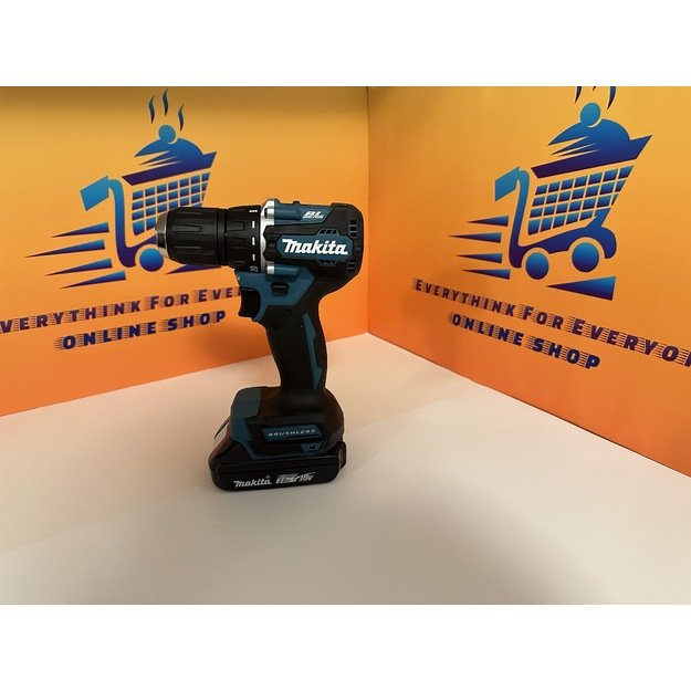 Makita DDF487A 18V Brushless (bešepetėlinis) akumuliatorinis suktuvas / gręžtuvas (2.0Ah akumuliatorius) 1